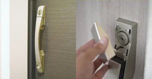 ドアキーの防犯リフォーム例